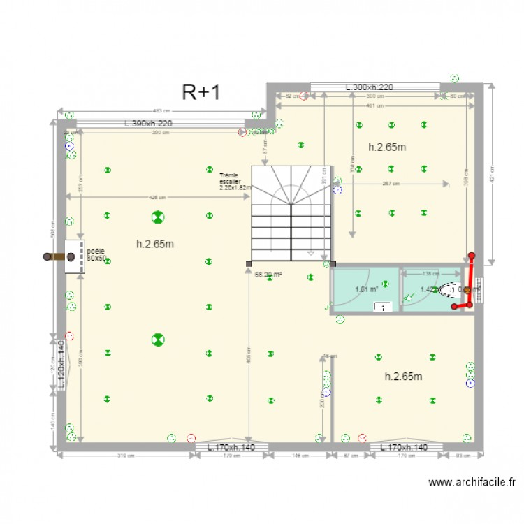 JC RAYMOND R 1 VMC ELECT. Plan de 0 pièce et 0 m2