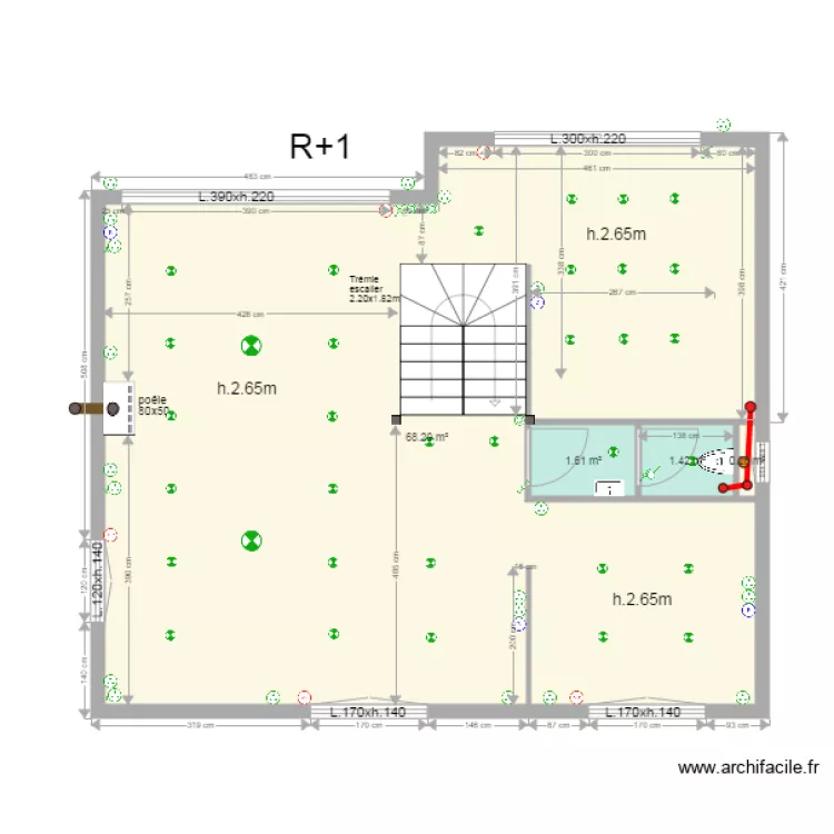 JC RAYMOND R 1 VMC ELECT. Plan de JC RAYMOND R 1 VMC ELECT. Plan de