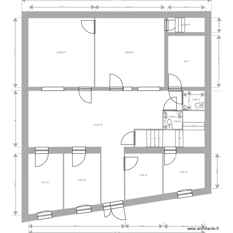 HAS Convalescent RDC MS 2. Plan de 