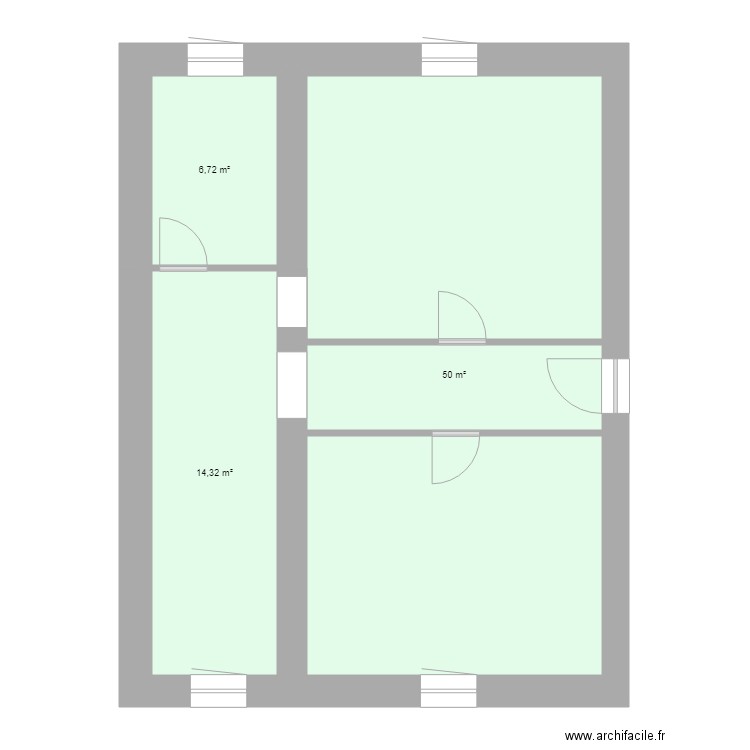 A RENOVER . Plan de 0 pièce et 0 m2