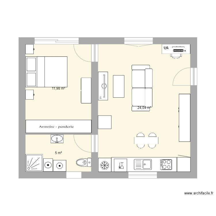 nouveau Kapa. Plan de 0 pièce et 0 m2