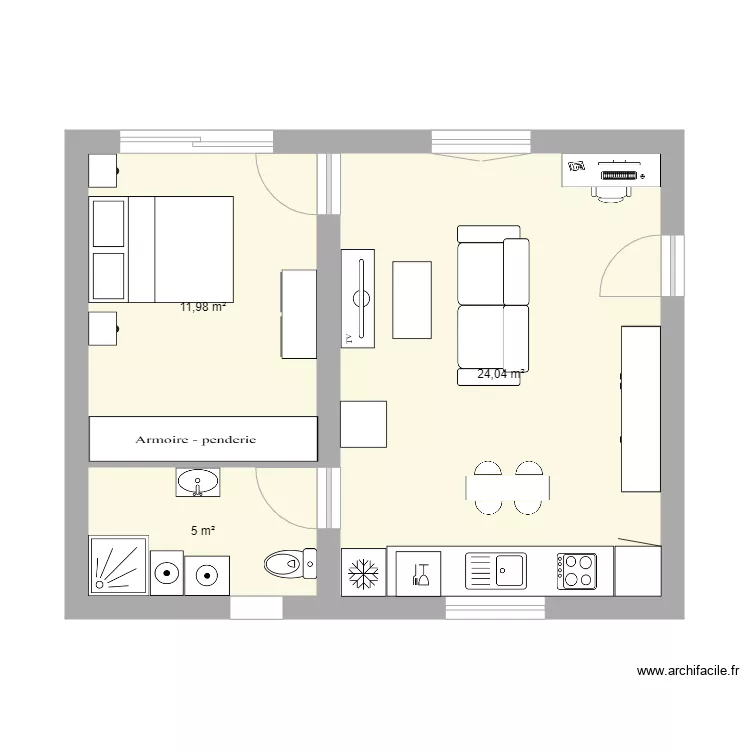 nouveau Kapa. Plan de 