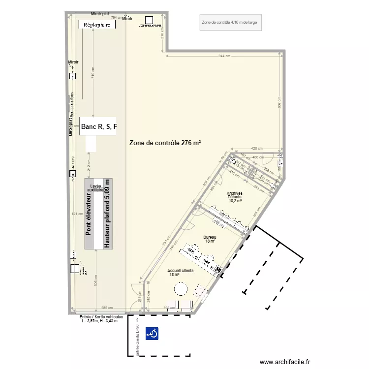 CCT VL TAISSY. Plan de 