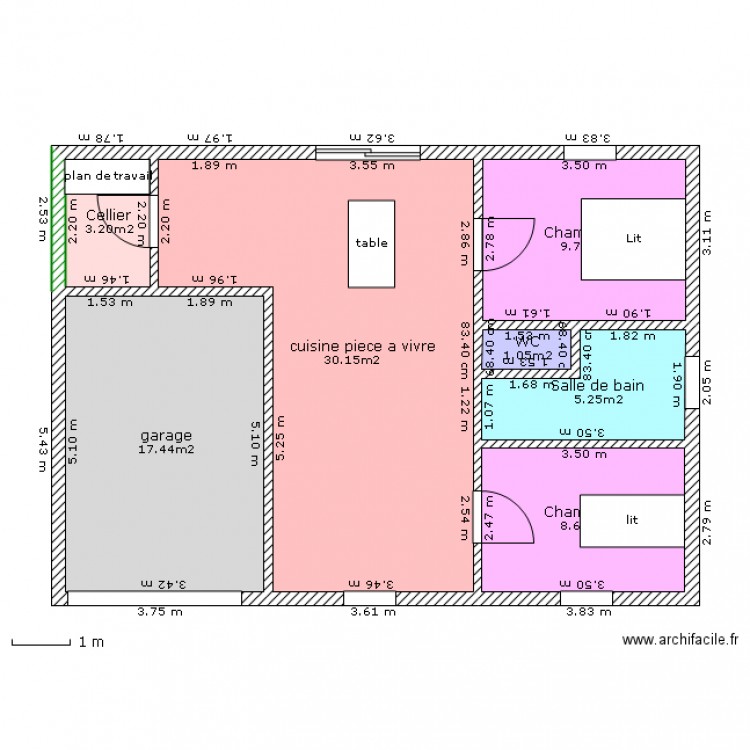 florette 4. Plan de 0 pièce et 0 m2