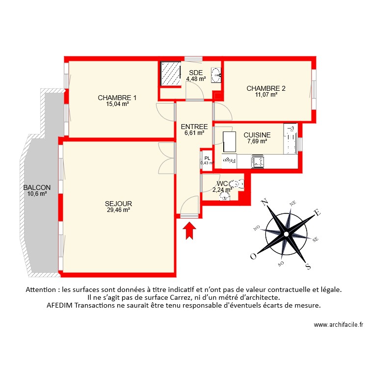 BI8130. Plan de 0 pièce et 0 m2