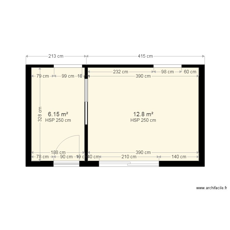 PLAN PROJETE  TOUFFLERS. Plan de 0 pièce et 0 m2