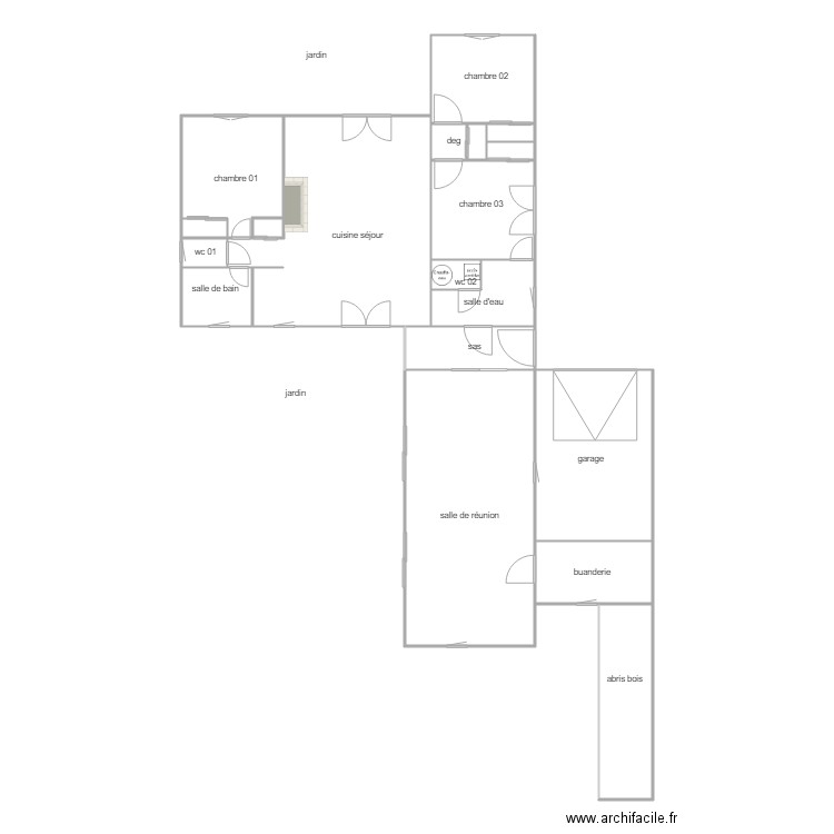 indivision guignard. Plan de 0 pièce et 0 m2