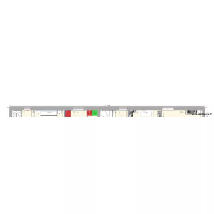 Maison Saint Aubin. Plan de 