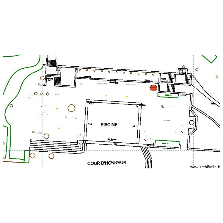 Cocktail Y et S 11 juillet. Plan de 0 pièce et 0 m2