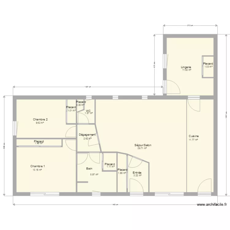 plan surface. Plan de 