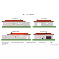 plan de facades