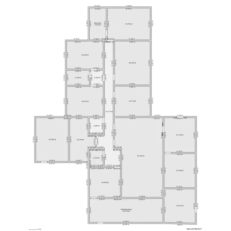 Bureau Bobo. Plan de 