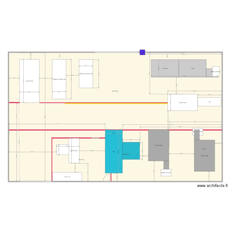 ATELIER DIMECA. Plan de 0 pièce et 0 m2