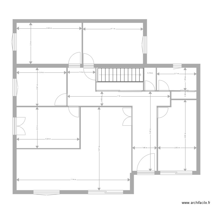 Brevet Villefranche coté. Plan de 0 pièce et 0 m2