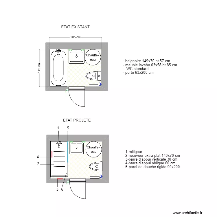 APA LENOURICHEL. Plan de 