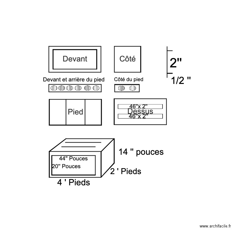 étager. Plan de 0 pièce et 0 m2