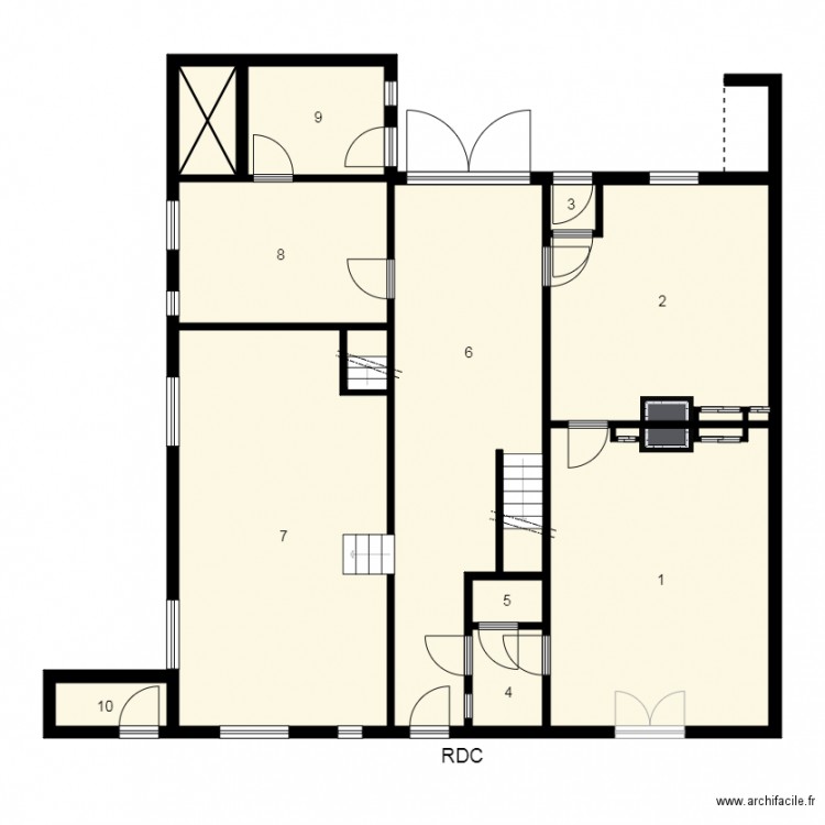 174359 Consorts DELACHAUX. Plan de 0 pièce et 0 m2