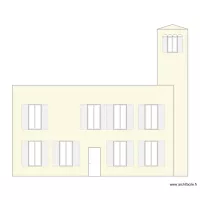 PLAN DE FACADE Est projet&eacute; 