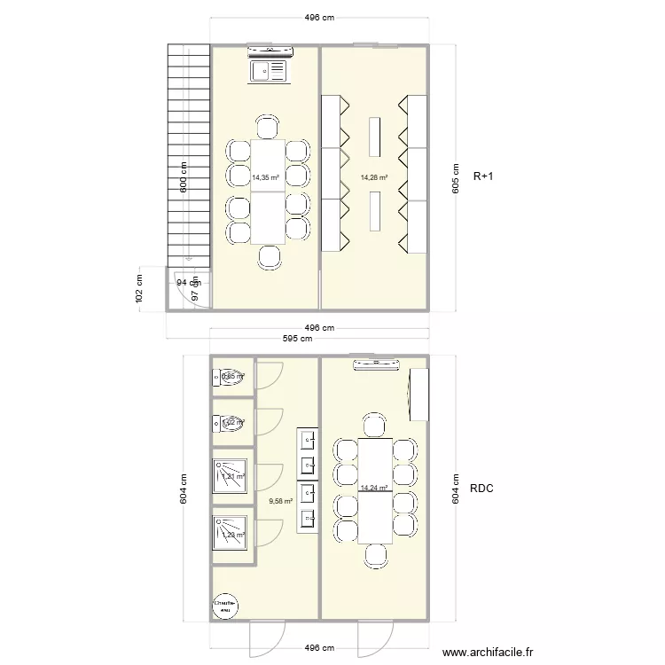 CIMAT CHANTIER ECLUZE DE GERVANS. Plan de 