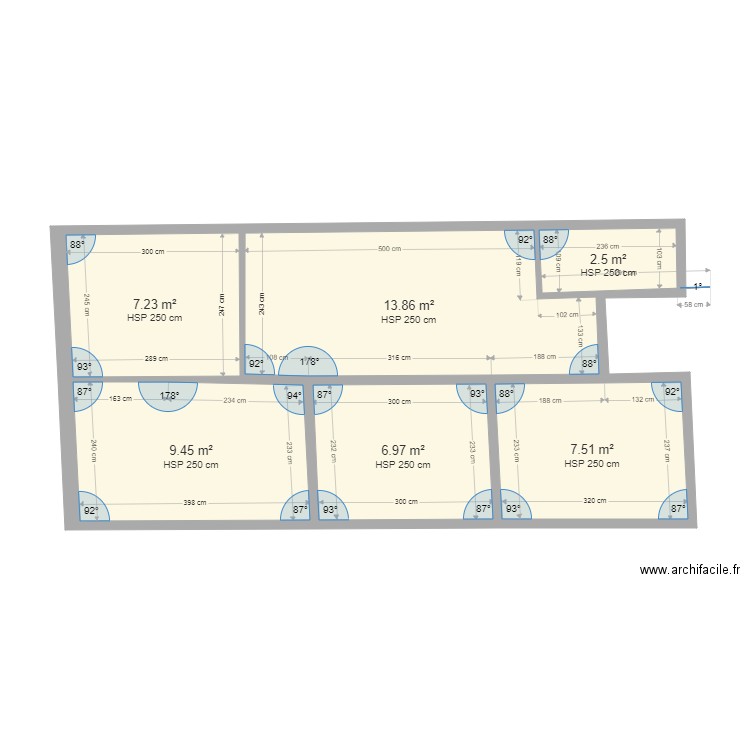 home1. Plan de 0 pièce et 0 m2