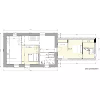 Plan &eacute;tage 1 2