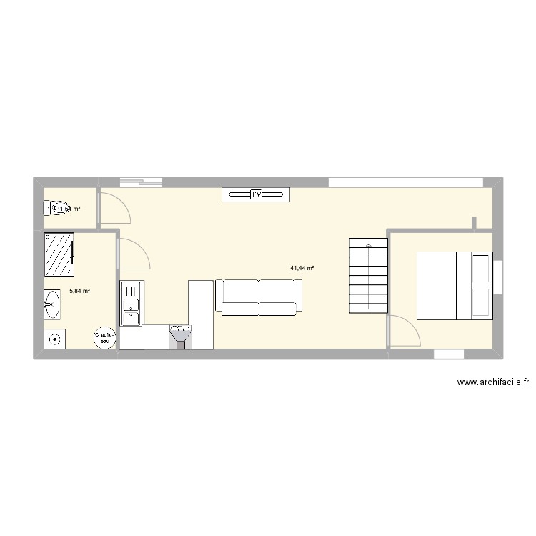 APPARTSTE. Plan de 0 pièce et 0 m2