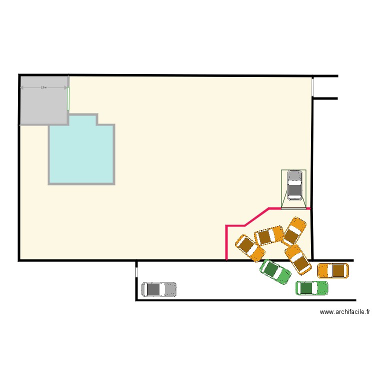 62 ter projet 3 . Plan de 0 pièce et 0 m2