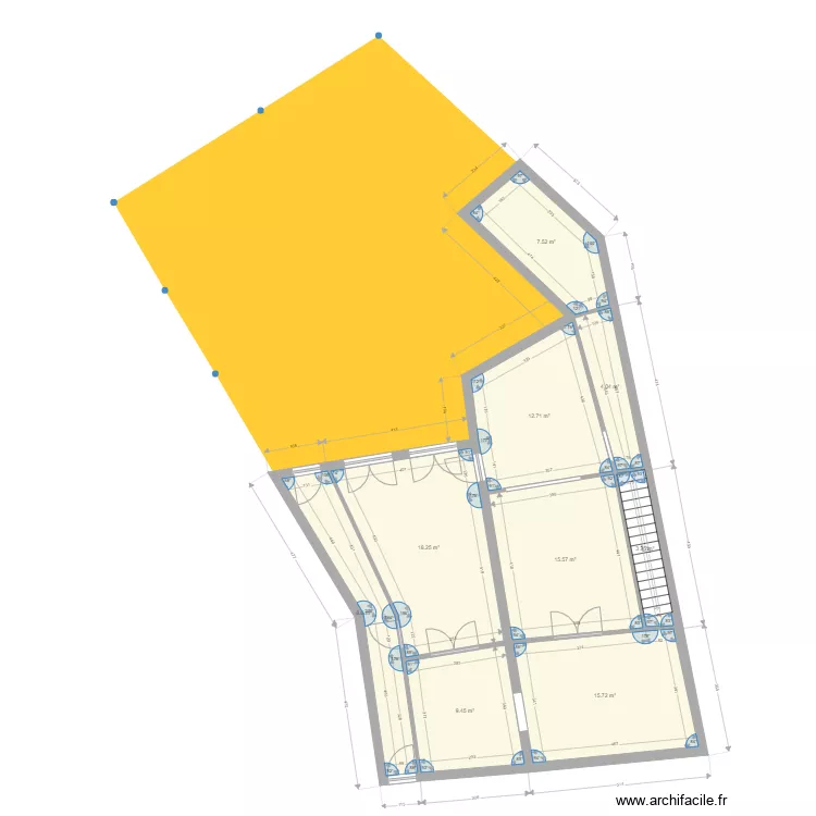 plan magasin actuel. Plan de 