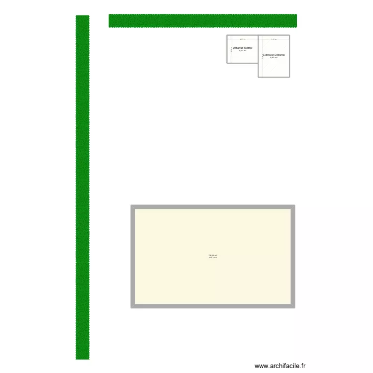 Plan habitat. Plan de 3 et 92 m² Plan habitat. Plan de 3 et 92 m²