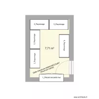 Plan Sous-sol_Mairie MANCHECOURT