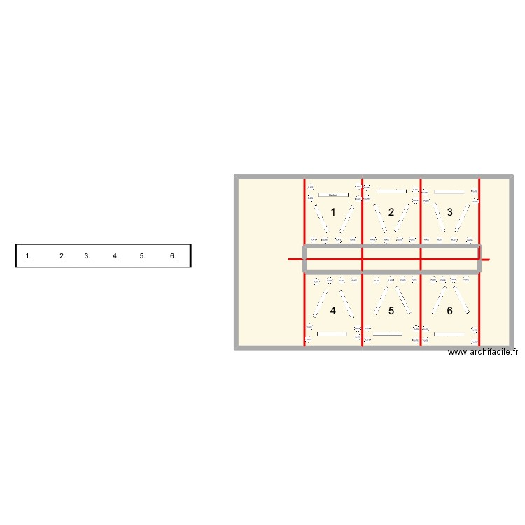 WINTERMINATOR EVENT 4. Plan de 13 pièces et 205 m2