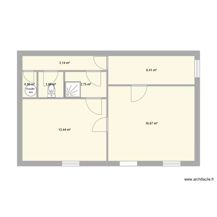 malville t2 bis. Plan de 7 et 45 m² malville t2 bis. Plan de 7 et 45 m²