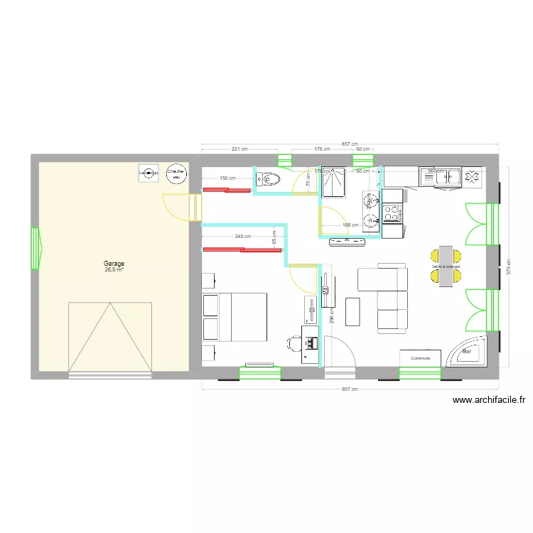 Dylan St JUST LE MARTEL. Plan de 