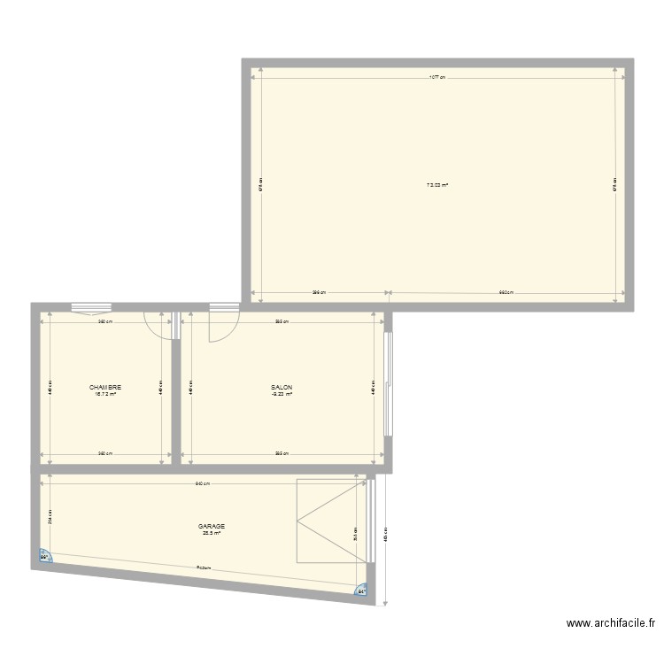 EXTENSION. Plan de 0 pièce et 0 m2