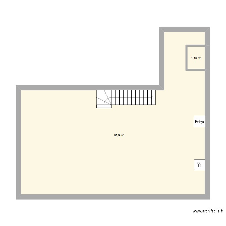 Brazza. Plan de 0 pièce et 0 m2