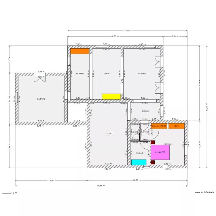 puy du roy 3. Plan de puy du roy 3. Plan de
