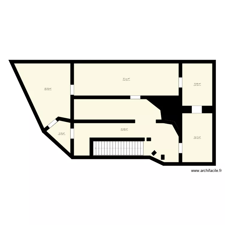 SOS DENTISTE  SOUS SOL N2. Plan de 