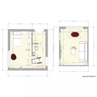plan chambre du bas am&eacute;nagement 2018