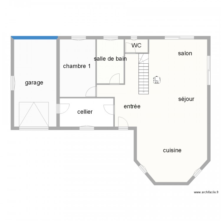 samson RdC. Plan de 0 pièce et 0 m2