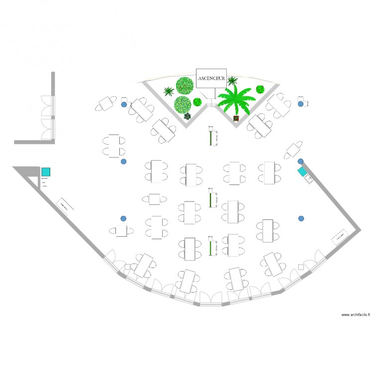 SALLE RESTAURANT. Plan de 0 pièce et 0 m2