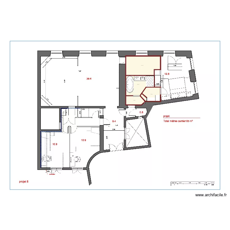 Plan nv placard 170. Plan de 