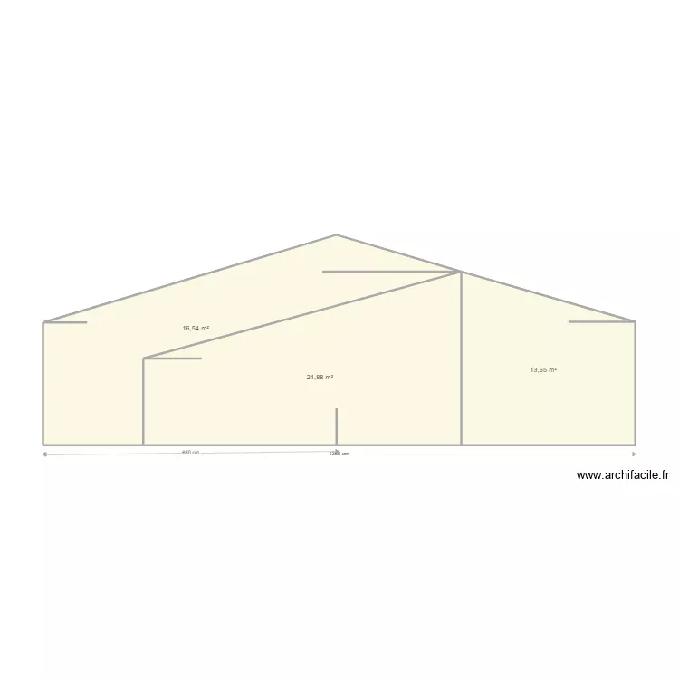 corinne facade ouest pas touche. Plan de 