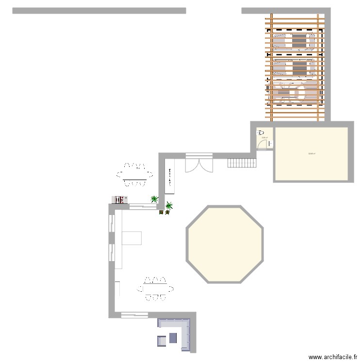 MAISON. Plan de 0 pièce et 0 m2