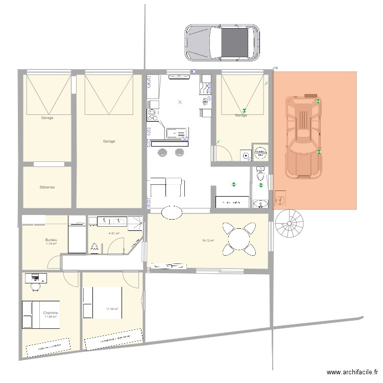 montbrun 81  BAS NEWS. Plan de 0 pièce et 0 m2