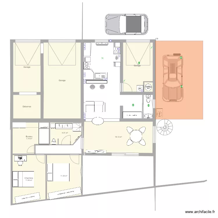 montbrun 81  BAS NEWS. Plan de 