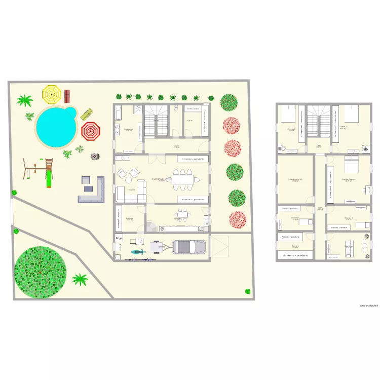 Projet puysseguin. Plan de 
