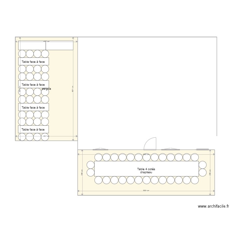 chapiteau 2. Plan de 0 pièce et 0 m2