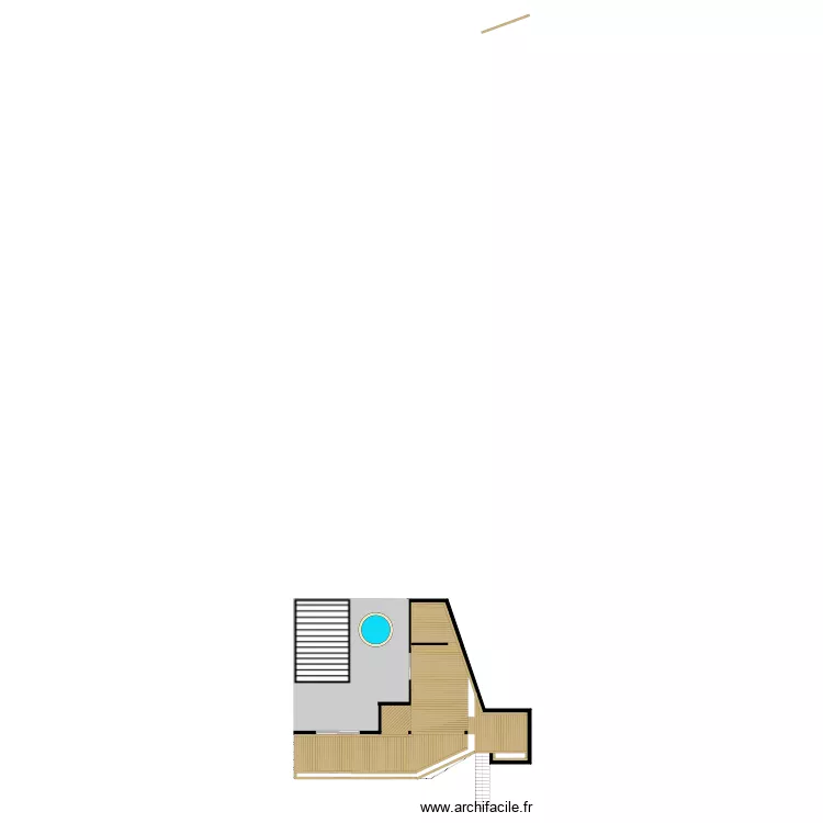 Terrasse VF terrasse. Plan de 