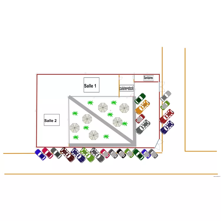 mwamba nyabugete. Plan de 