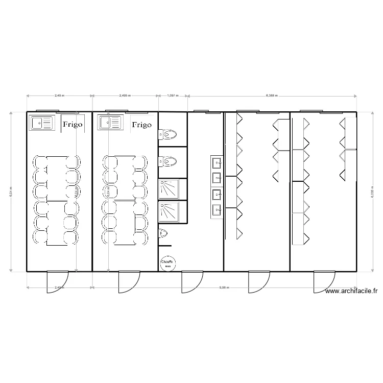 PARIAL ST PRIEST. Plan de 